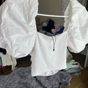 Zara Elegant White Blouse